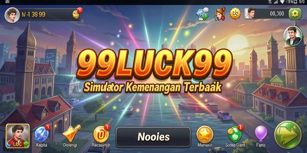 Screenshot gameplay dari 99LUCK99 yang menunjukkan simulasi yang mendebarkan.