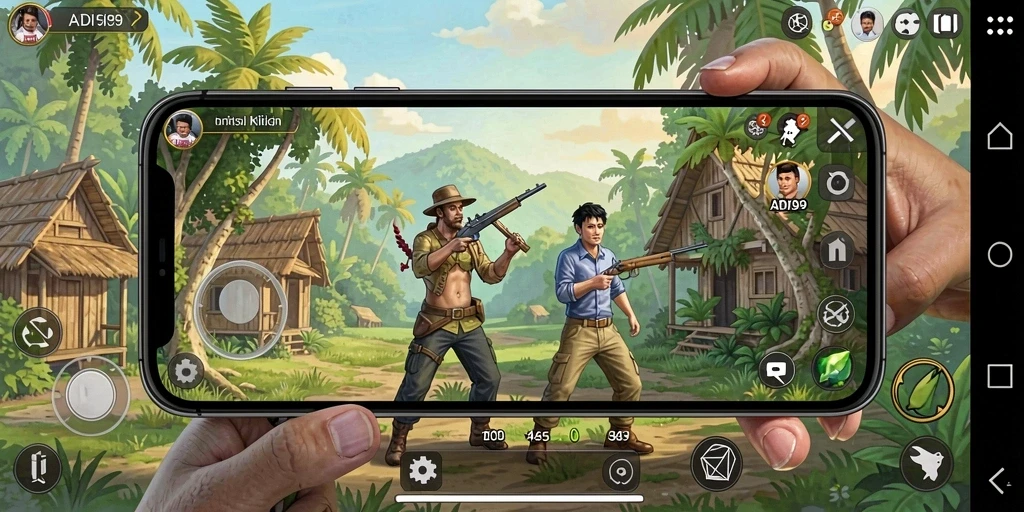 Gameplay menarik dari ADI99 yang menggambarkan simulasi kehidupan.