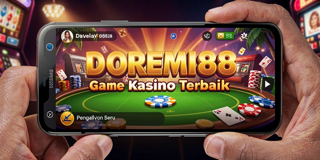 Tampilan gameplay menarik dalam DOREMI88 yang menunjukkan suasana Kasino.