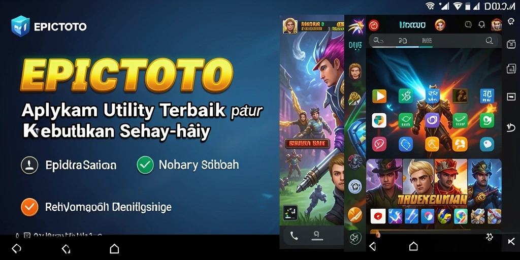 Tampilan utama EPICTOTO yang menampilkan fitur pengingat