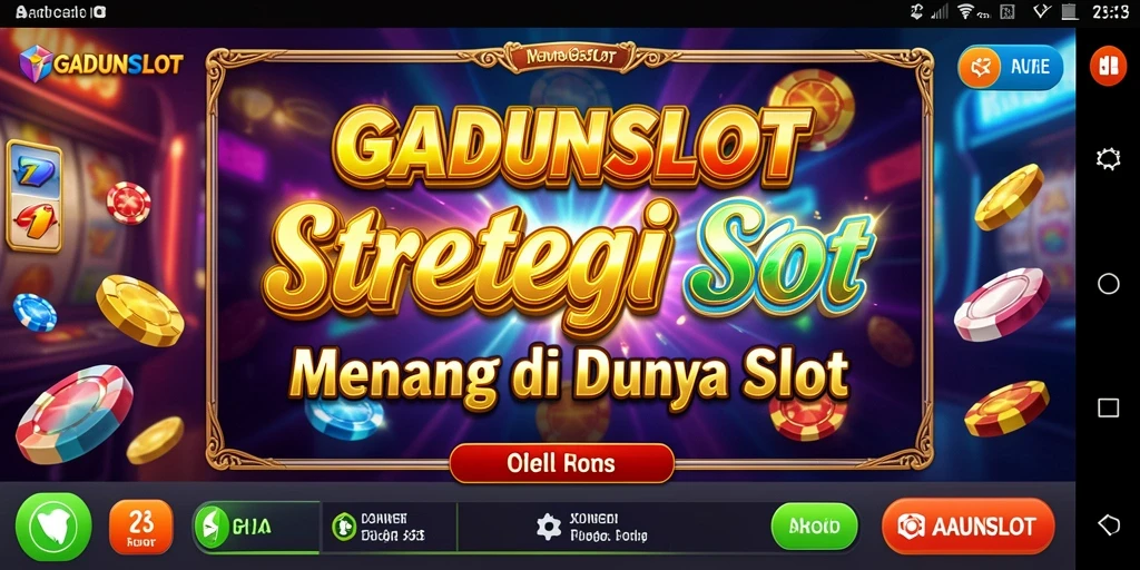 Tampilan menarik gameplay GADUNSLOT yang memikat.