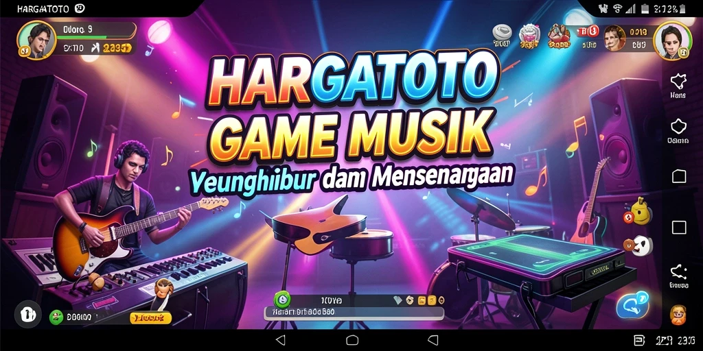 Screenshot gameplay HARGATOTO menampilkan elemen interaktif yang menarik.
