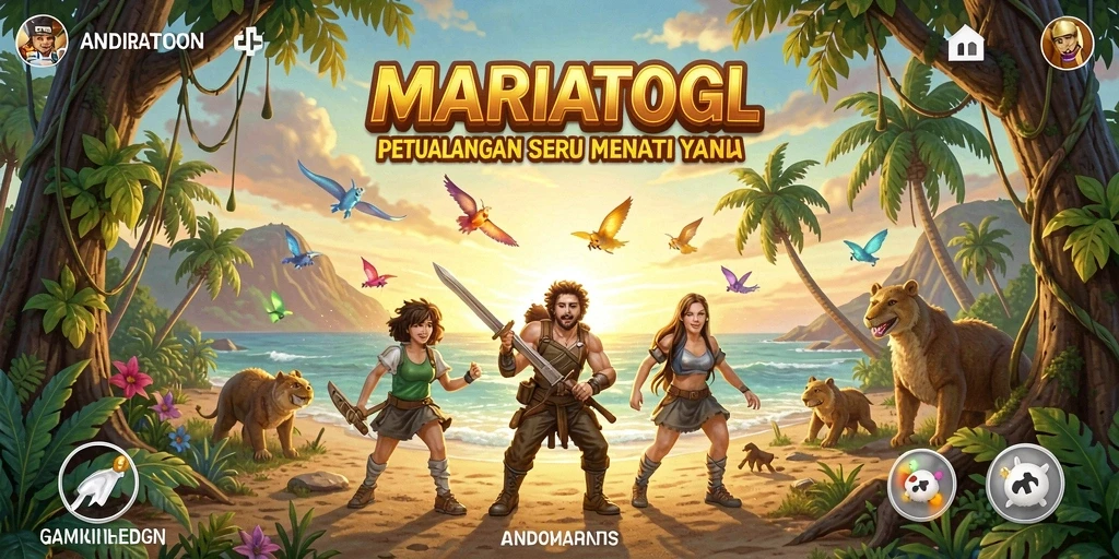 Gameplay MARIATOGL dengan grafis menawan dan aksi mendebarkan.
