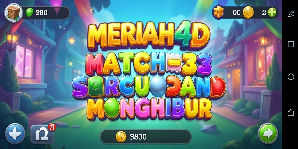 Tangkapan layar gameplay antar muka MERIAH4D yang menarik.