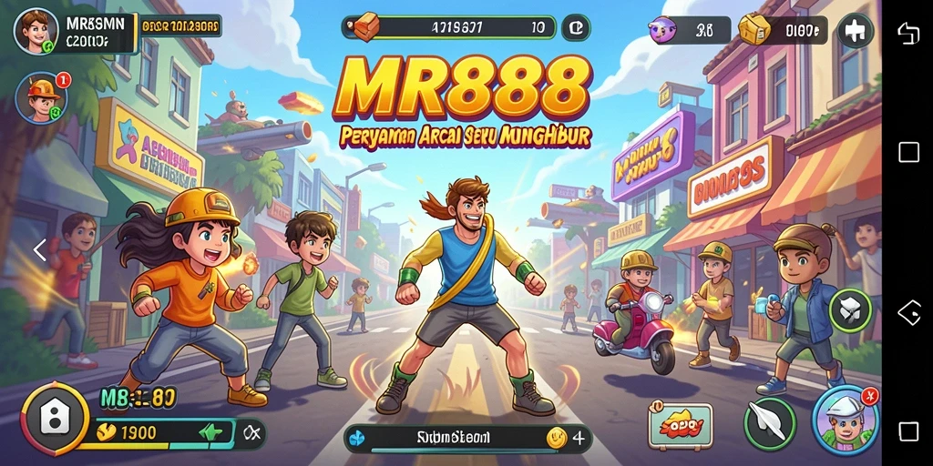 Tampilan gameplay MR888 yang dinamis dan menarik.