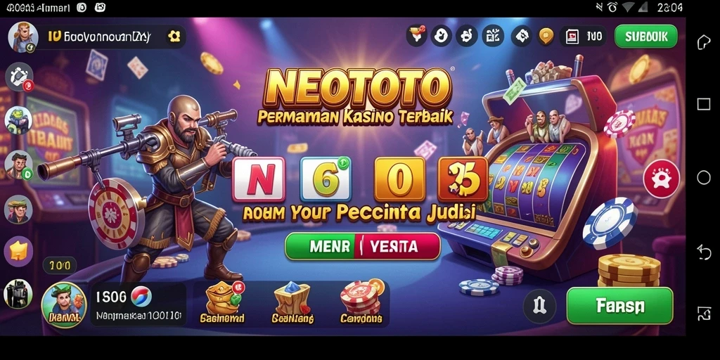 Gameplay seru dan grafis memukau dalam NEOTOTO.