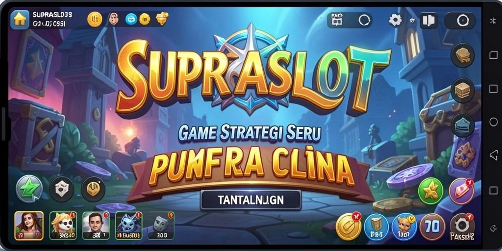 Tampilan seru gameplay <strong>SUPRASLOT</strong> yang menantang dan strategis.